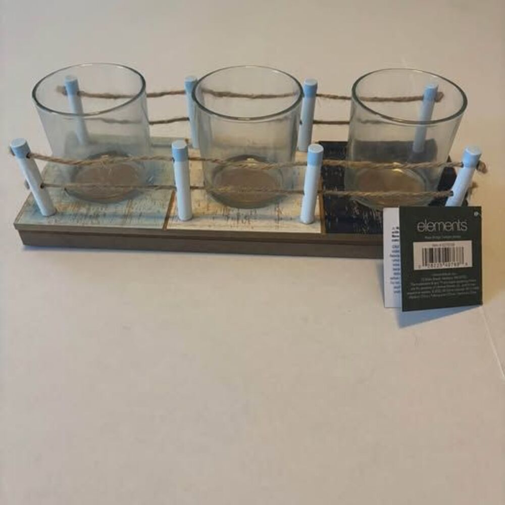 Elements Rope Bridge Tealight Holder